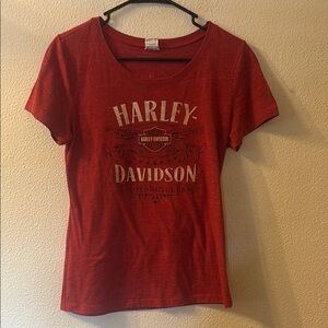 Harley-Davidson Red Graphic Tee